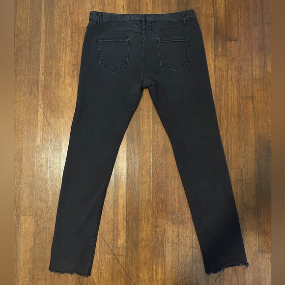 Saint Laurent Distressed Black Denim Jeans (Hedi Slimane Era) w/ Gift Packaging - Picture 3 of 9